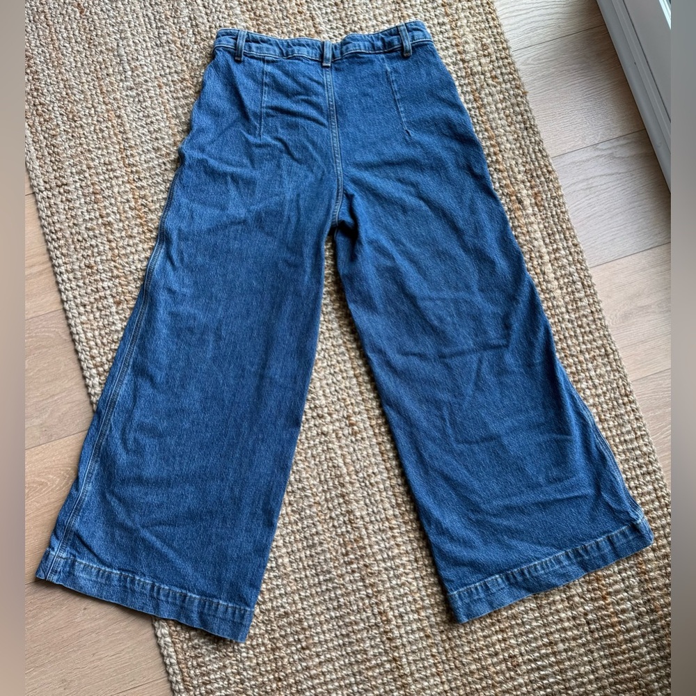 Urban Outfitters BDG Women’s Jeans Wide Leg with Patch Pockets size 26 - Picture 4 of 6